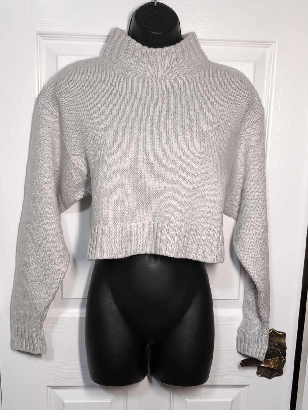 Wilfred Free Merino Wool Cropped Sweater Size Medium
